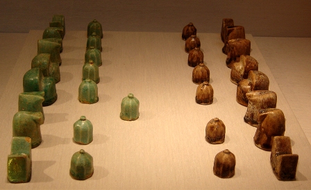 Iranian chess set from the 12th century